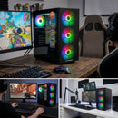 ScreenOn - Gaming PC | AMD Ryzen 7 - 5700X | NVIDIA RTX 5060 | 32 GB DDR4 | 1 TB SSD | WiFi | Windows 11