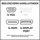 ScreenON - Office Set - Z400125 - V2 - (OfficePC.Z400125 + 27 Inch Monitor + Toetsenbord + Muis) + WiFi & Bluetooth