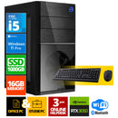Intel Compleet PC + Muis & Toetsenbord | Intel Core i5 | 16 GB DDR4 | 1 TB SSD - NVMe | RTX 3050 | Windows 11 Pro + WiFi & Bluetooth