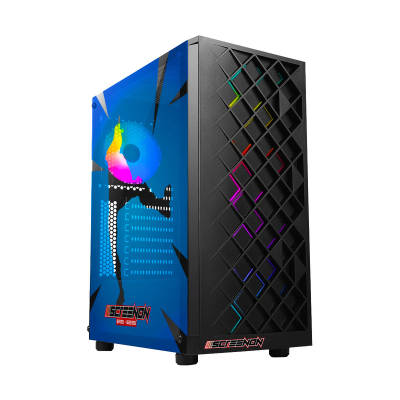 ScreenON - Complete Fortnite Gaming PC Set - X22899 - V1 ( Game PC X22899 + 24 Inch Monitor + Toetsenbord + Muis + Controller )