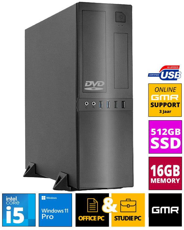 Intel Complete PC | Intel Core i5 | 8 GB RAM | 250 GB SSD | Windows 11 Pro