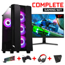 Screenon - Gaming Set - X100128 - V2 (Gamepc.x100128 + 27 inch monitor + keyboard + mouse)