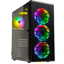 ScreenON - Minecraft Gaming PC Black - Ryzen 3 - 16GB RAM - 500GB SSD - Windows 11 Pro + WiFi & Bluetooth!