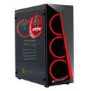 ScreenON - Allround Game Computer Red - Ryzen 9 - RTX 3050 - 16GB - 512GB SSD - Windows 11 Pro + WiFi & Bluetooth