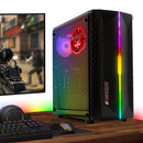 ScreenON - Gaming Set - B3 (Basic GamePC + 24 Inch Monitor + Toetsenbord + Muis)