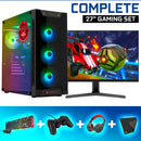 ScreenON - Gaming Set - X48287 - S2 (GamePC.X48287 + 27 Inch Monitor + Toetsenbord + Muis)