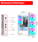 ScreenON - Gaming Set - S24-TX88293 (24" Monitor + Toetsenbord + Muis)