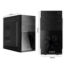 Intel Compleet PC + 2 x 24" Monitor + Muis & Toetsenbord | Intel Core i3 | 16 GB DDR4 | 1 TB SSD - NVMe | RTX 3050 | Windows 11 Pro - ScreenOn