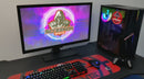 ScreenON - Gaming Set - X10099 - V1 (GamePC.X10099 + 24 Inch Monitor + Toetsenbord + Muis) + WiFi & Bluetooth