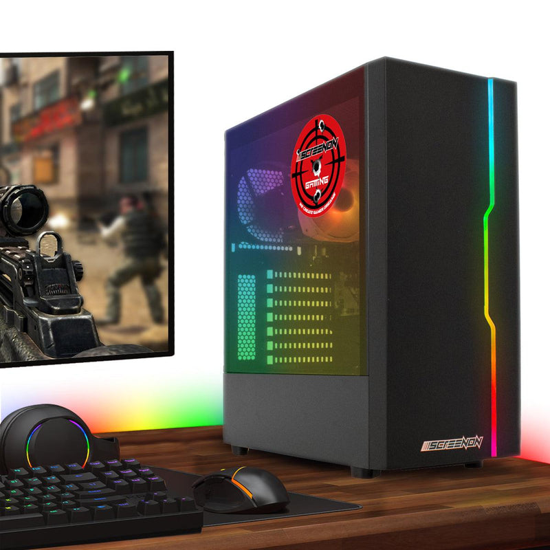 ScreenON - Game PC - Intel Core i3 - 480GB M.2 SSD - GTX 1630 - GamePC - WiFi - ScreenOn