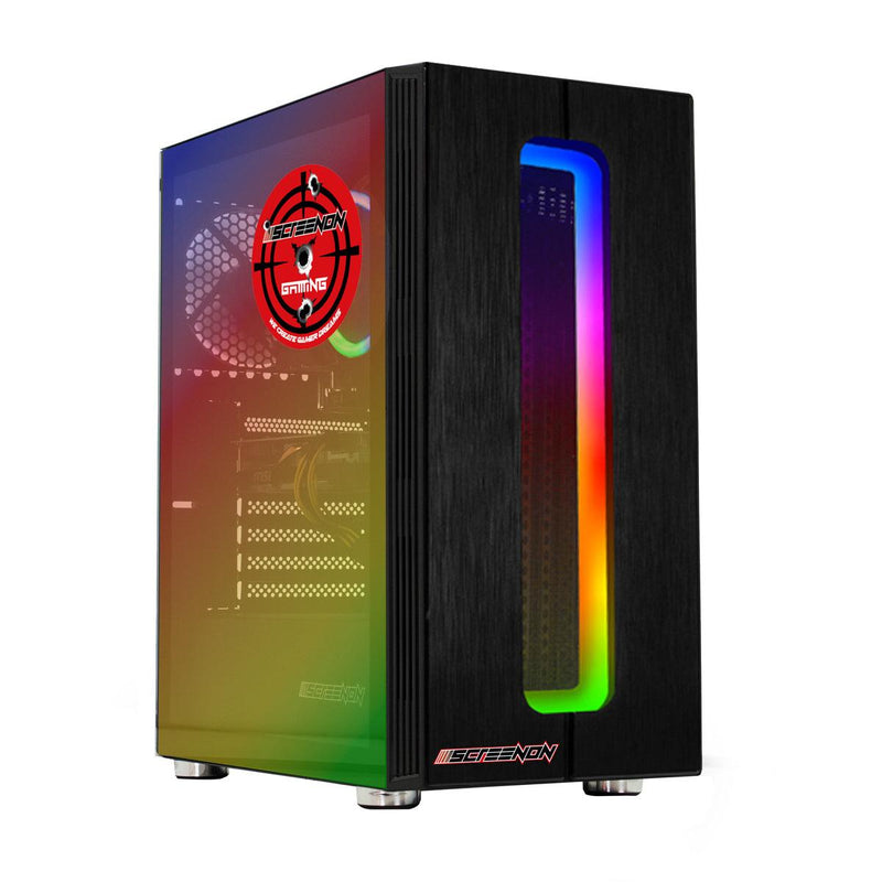 ScreenON - Intel Core i3 - 480GB M.2 SSD + 2TB HDD - RTX 2060 6GB - GamePC.X265104 - WiFi - ScreenOn