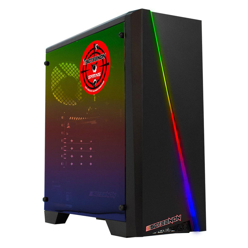 ScreenON - Intel Core i3 - 960GB M.2 SSD + 3TB HDD - GTX 1650 4GB - GamePC.X28595 - WiFi - ScreenOn