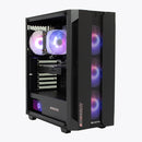 ScreenON - Racing Gaming Set + Red Bull Flag - F2215024 - (GamePC.F12050 + 24 Inch Monitor + Toetsenbord + Muis + Controller + Gratis Red Bull Flag) - ScreenOn